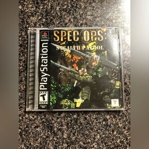 SPEC OPS: Stealth Patrol PLAYSTATION 1 GAME